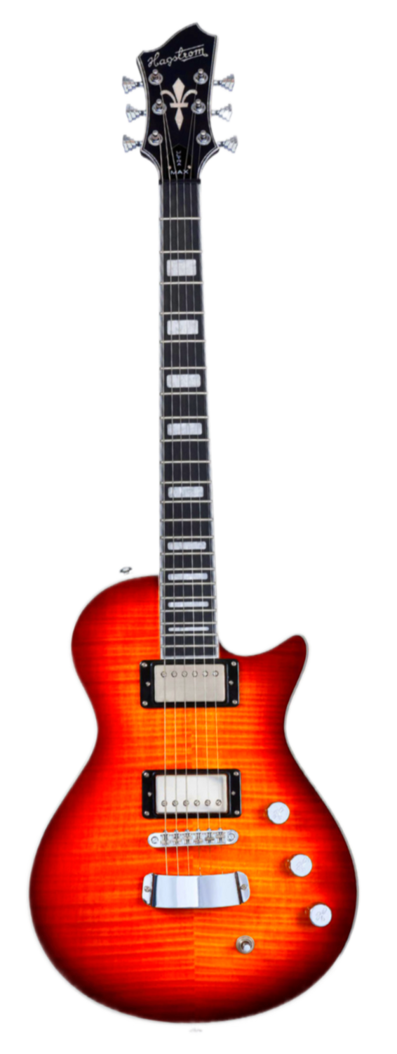 Hagstrom Ulmax-geb Ultra Max Electric Guitar. Golden Eagle Burst Gloss