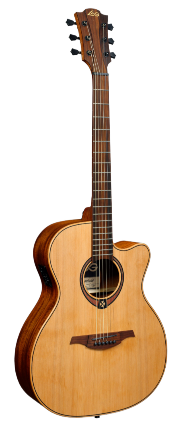 Lag T170ace Tramontane Dreadnought Cutaway Acoustic-electric Guitar