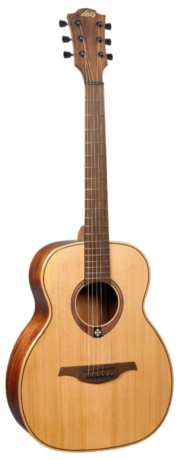 Lag Travel-rc Tramontane Acoustic Travel Guitar. Red Ceder