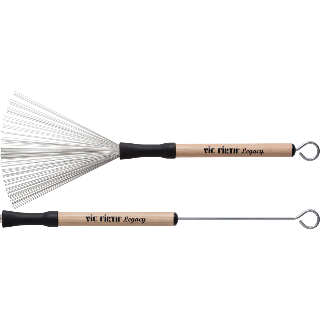 Legacy Wood Handle Retractable Brushes