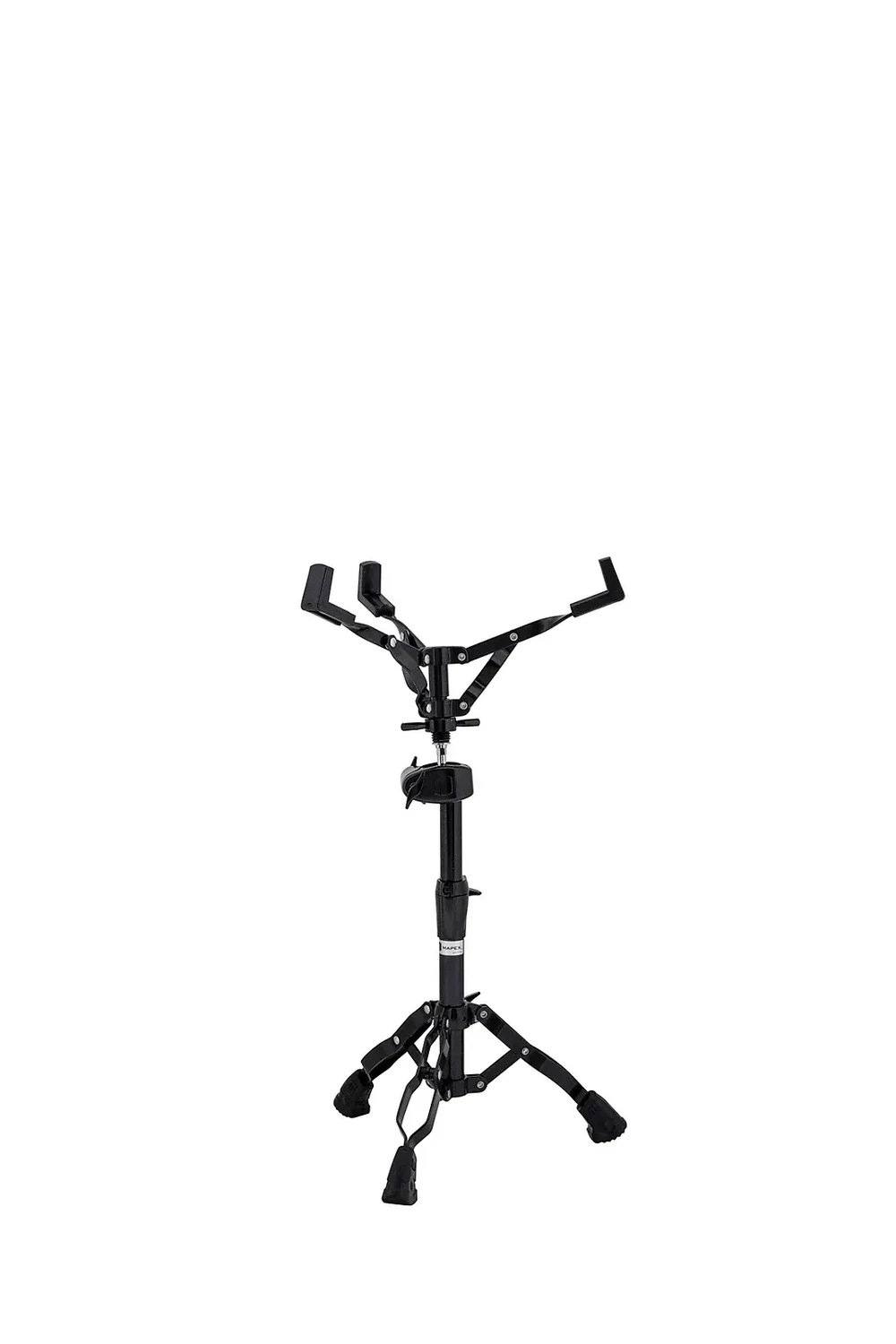 Mapex Armory Double Braced Snare Stand W/ Off Set Omni-ball Snare Basket Adjuster - Black Plated S800eb - Die-cast Snare Basket Adjuster - Black