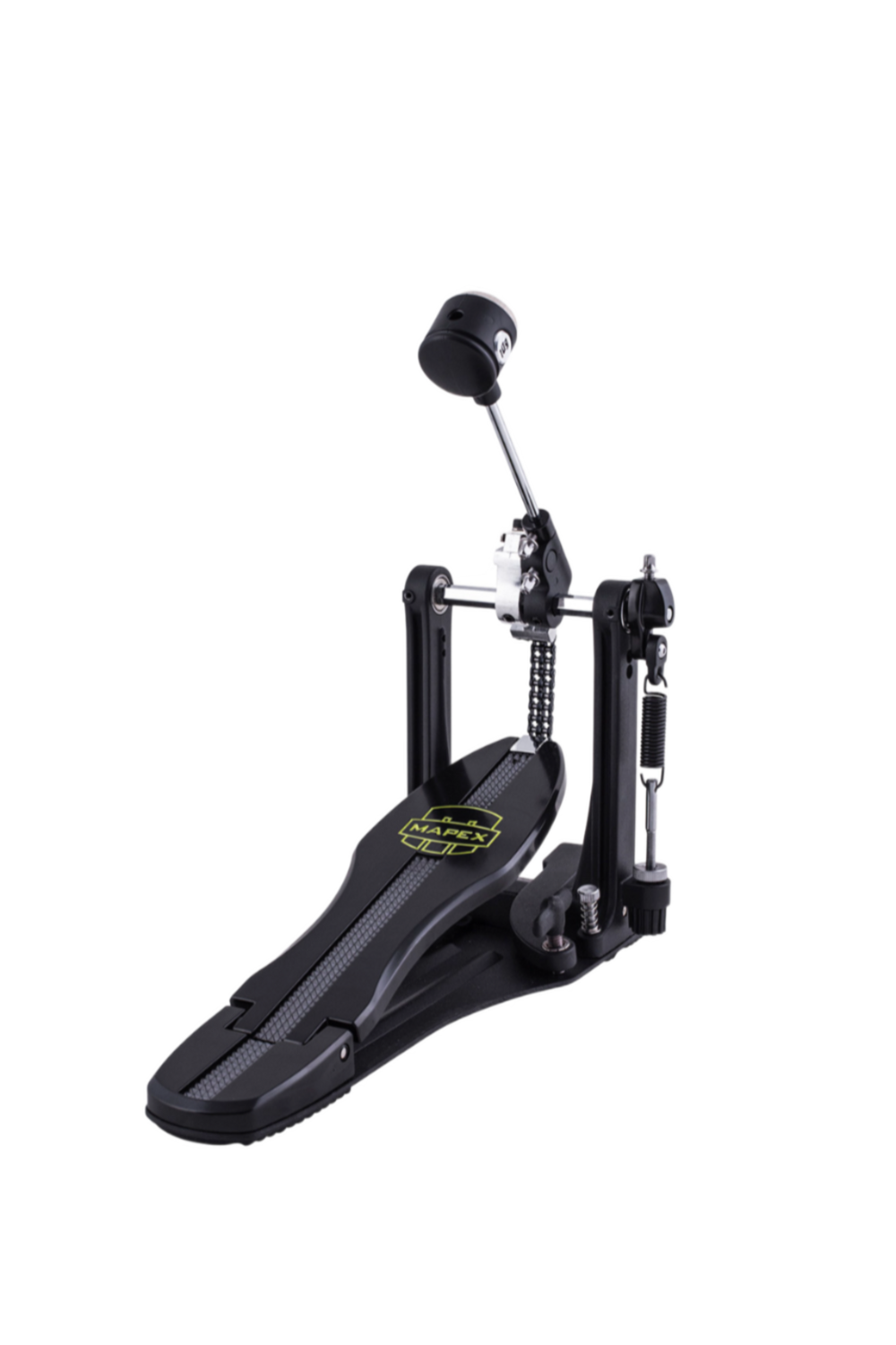 Mapex Armory Response Drive Single Bass Drum Pedal Chain W/ Falcon Beater Including Weights (Black)