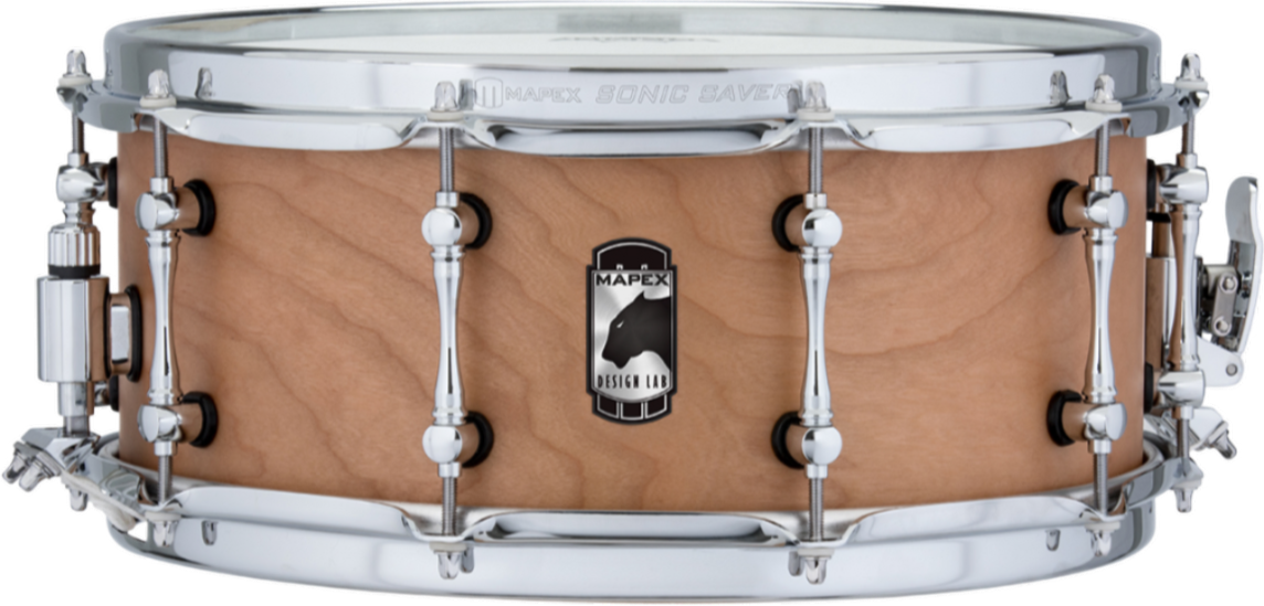 Mapex Black Panther Design Lab 14" Cherry Bomb Snare Drum - 14" X 6" - Cherry Shell
