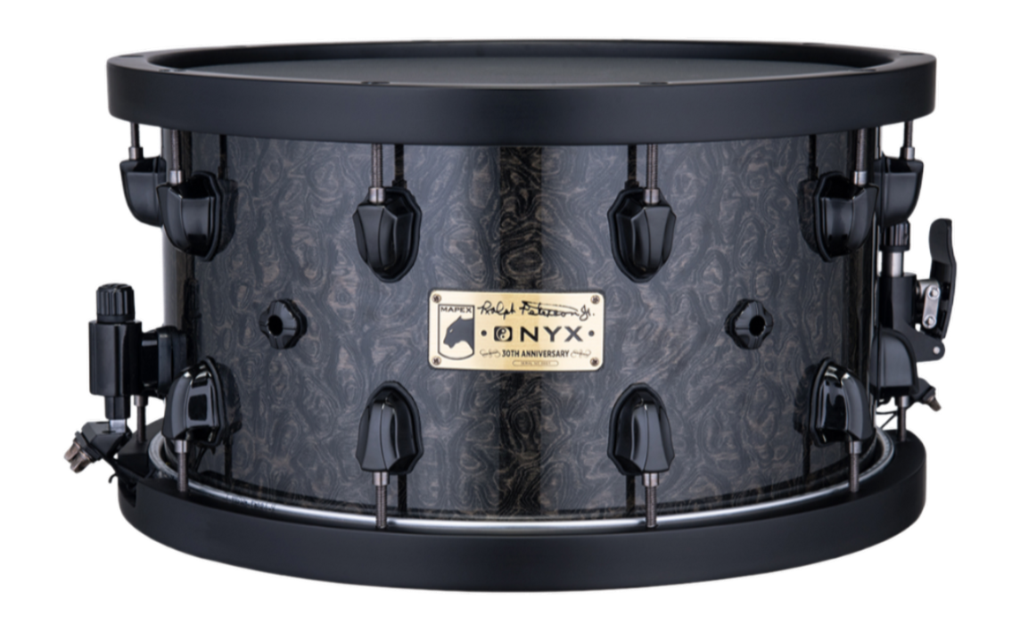 Mapex Black Panther Design Lab Ralph Peterson Onyx - 14” X 8” - 7-ply 6.85mm Maple Exotic/maple Burl