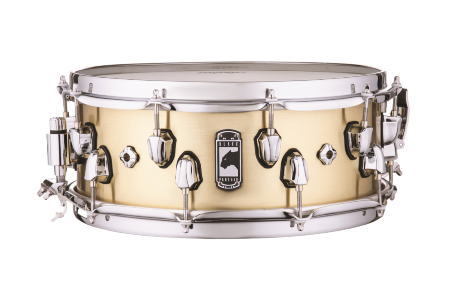 Mapex Black Panther Metallion Snare Drum - 14" X 5.5" - 1.2mm Seamed Brass