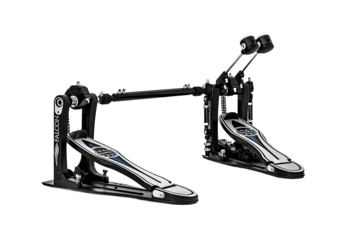Mapex Falcon Double Bass Drum Pedal Chain Drive W/ Falcon Beater Including Weights