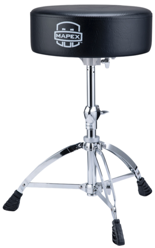 Mapex Round Top Drum Throne - Double-braced Legs