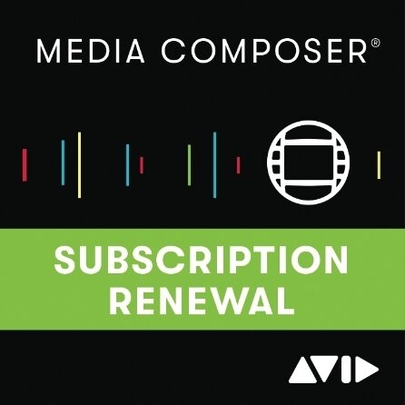 Media Composer 1-year Subscription Renewal Download Code Only