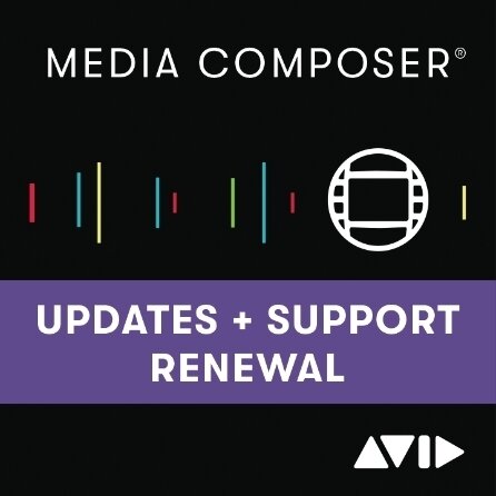 Media Composer Perpetual 1-year Updates + Standard Support Plan Renewal