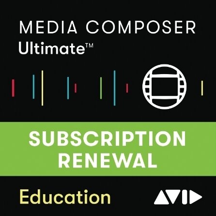 Media Composer: Ultimate 1-year Subscription Renewal Education Download Code