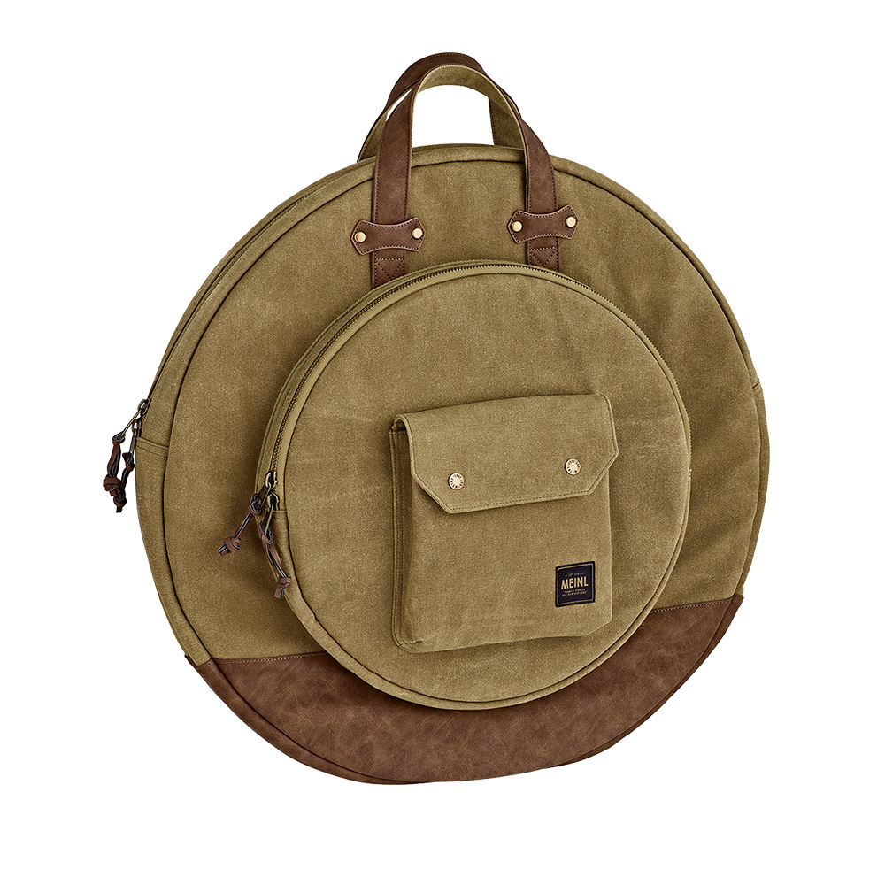 Meinl 22" Waxed Canvas Cymbal Bag, Vintage Khaki