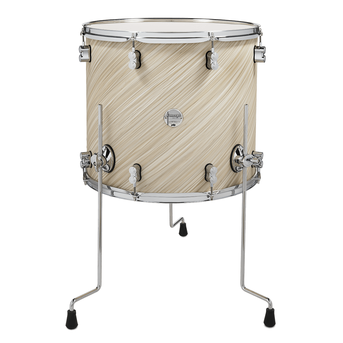 Pdp Pdcm1618ttti - Concept™ Maple - Twisted Ivory Finishply™ - 16 X 18 Floor Tom
