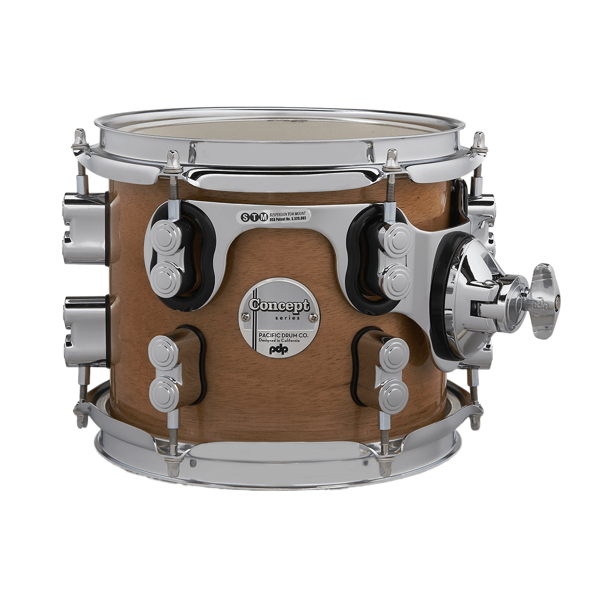 Pdp Pdcmx0708sthm Concept™ Exotic - Honey Mahogany - 7" X 8" Suspended Tom