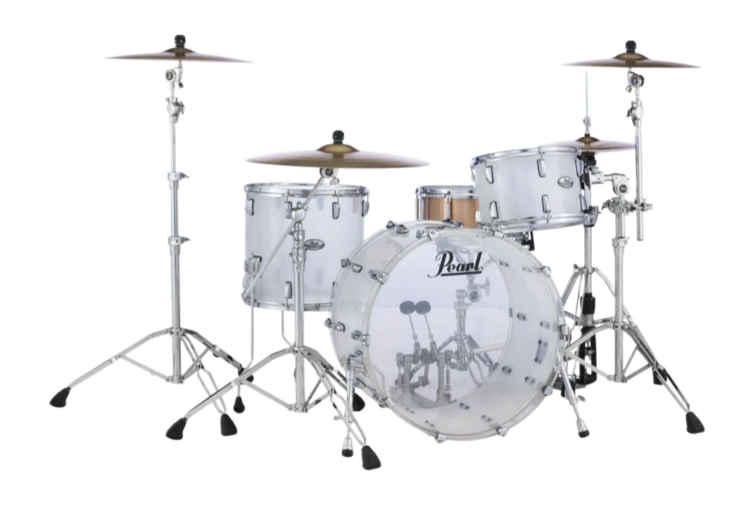 Pearl Crystal Beat 3-piece Shell Pack In Frost Acrylic (#733)