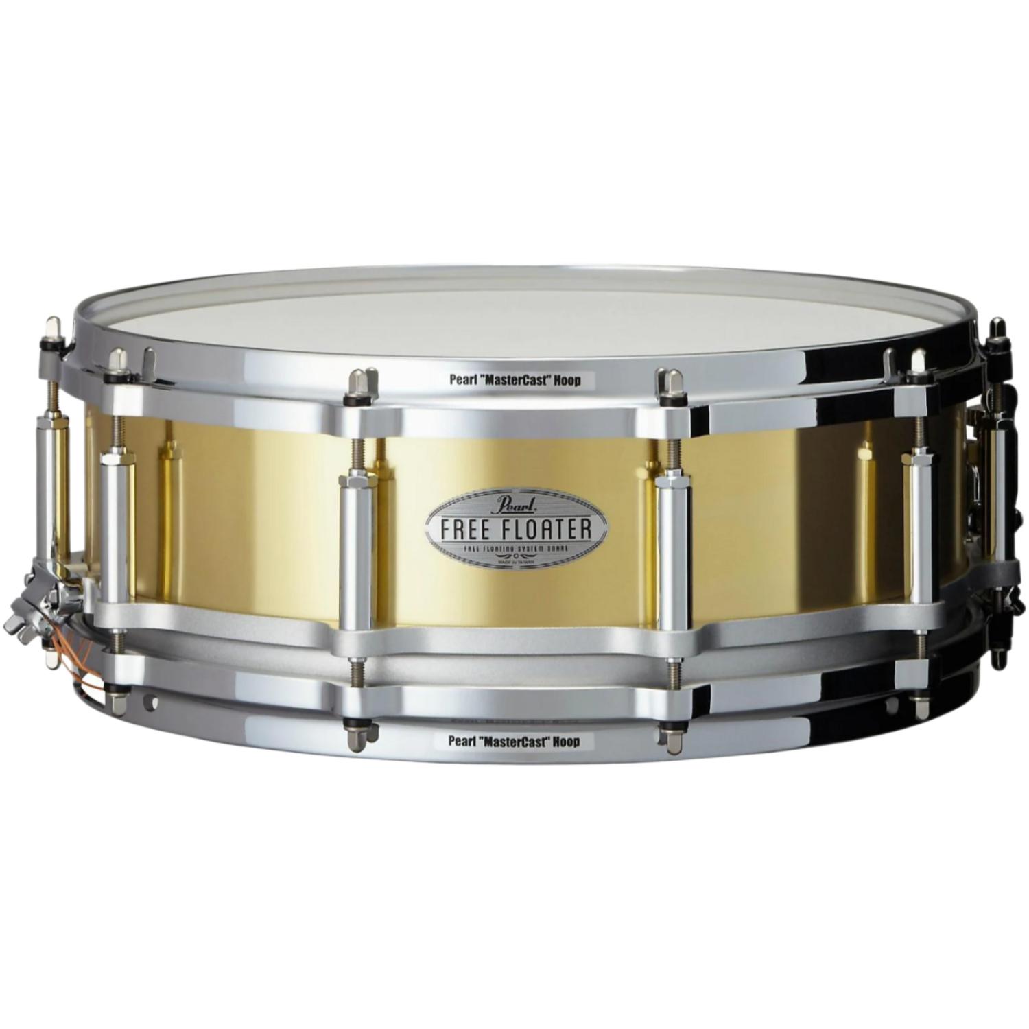 Pearl Free Floating 14" X 5" Brass Snare