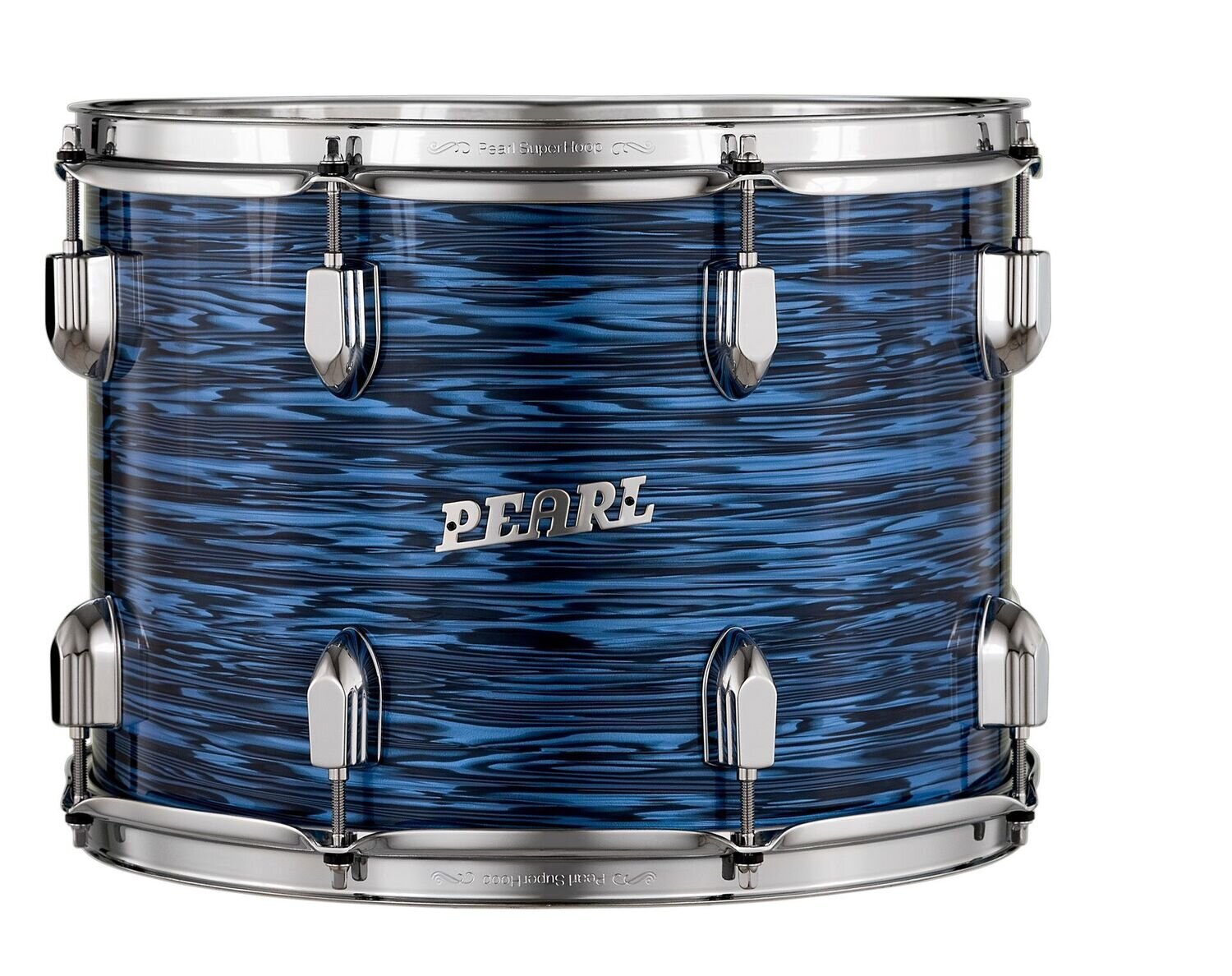 Pearl President Series Deluxe 14"X10" Tom Tom In (#767) Ocean Ripple Wrap Finish