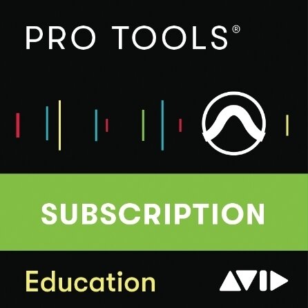 Pro Tools ¦ Studio 1-year Subscription New - Student/teacher (Education Pricing)