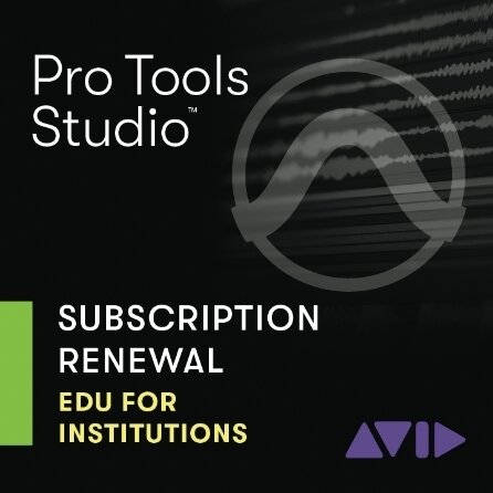 Pro Tools ¦ Studio 1-year Subscription Renewal - Academic Institution