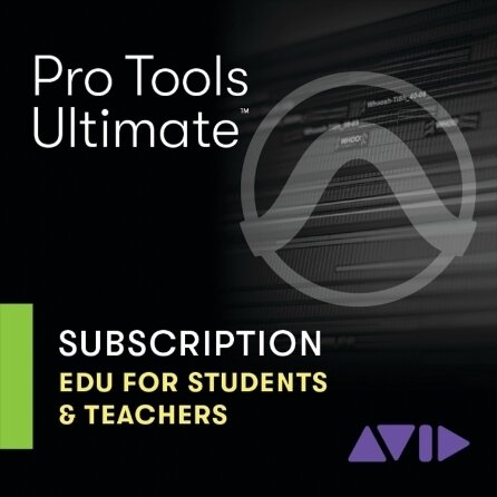 Pro Tools ¦ Ultimate 1-year Subscription New - Student/teacher (Education Pricing)