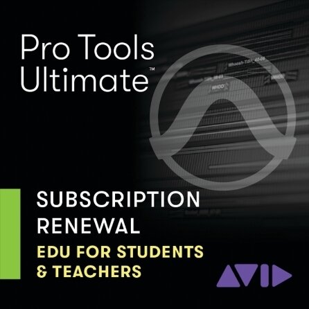 Pro Tools ¦ Ultimate 1-year Subscription Renewal - Student/teacher (Education Pricing)