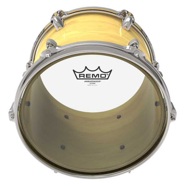 Remo Ambassador Clear - Sizes 6" - 40"