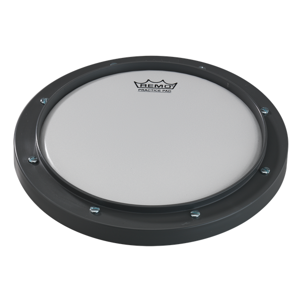 Remo Practice Pad - Tunable, Grey, Ambassador Coated Drumhead