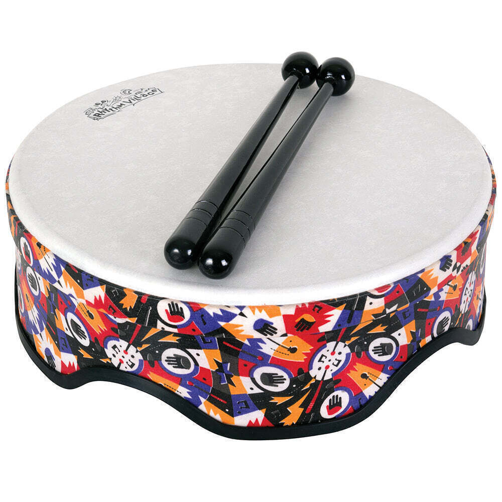 Rhythm Tech Rhythm Village 14" Tom Tom Rallly Drum With Mallets