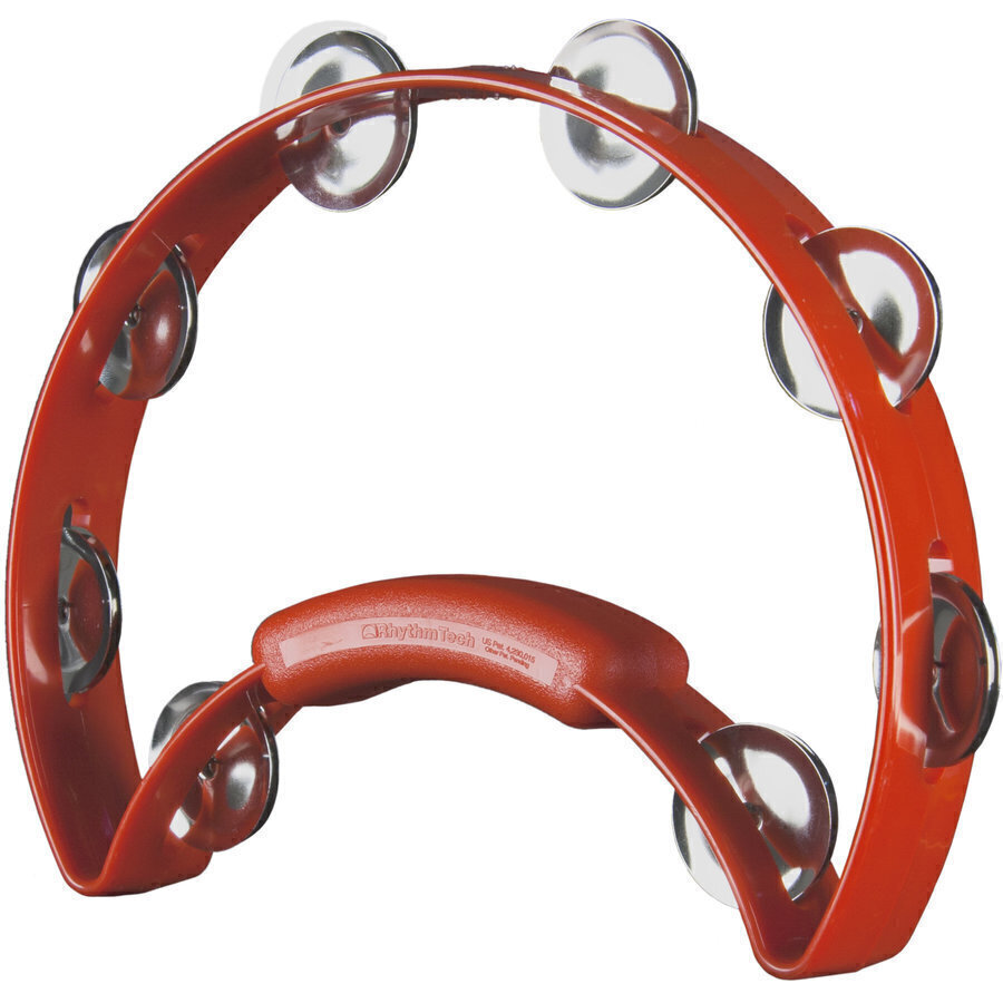 Rhythm Tech Solo Tambourine - Red
