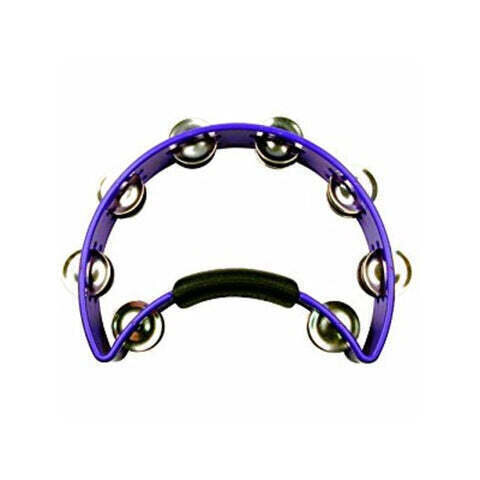Rhythm Tech Tambourine Purple Brass Jingle