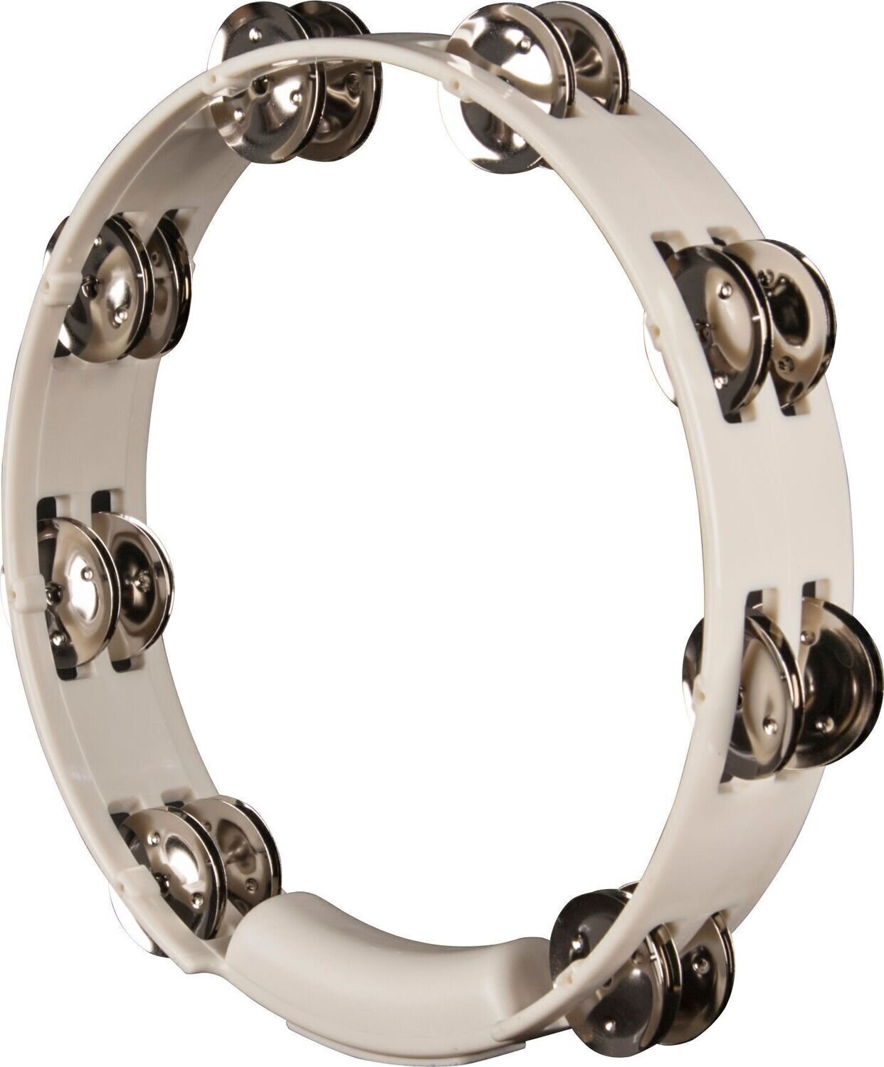 Rhythm Tech True Colors 10" Tambourine - White