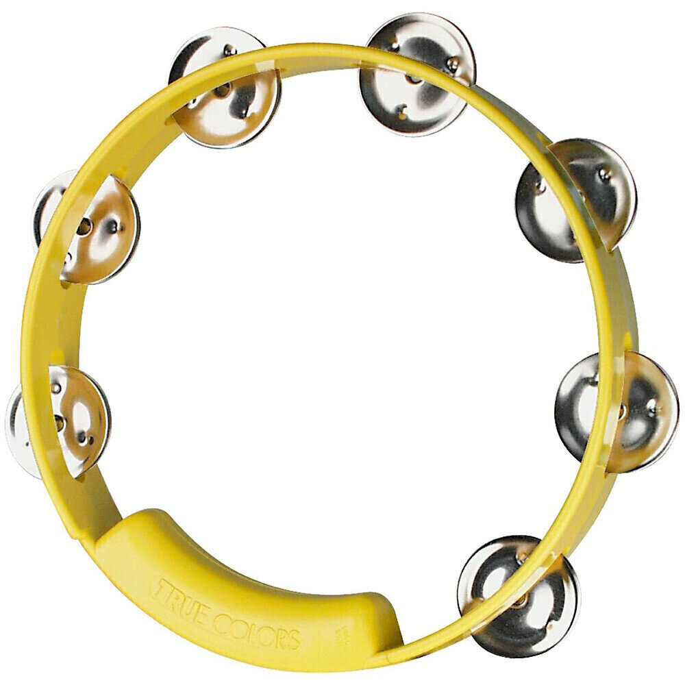 Rhythm Tech True Colors 8" Tambourine - Yellow