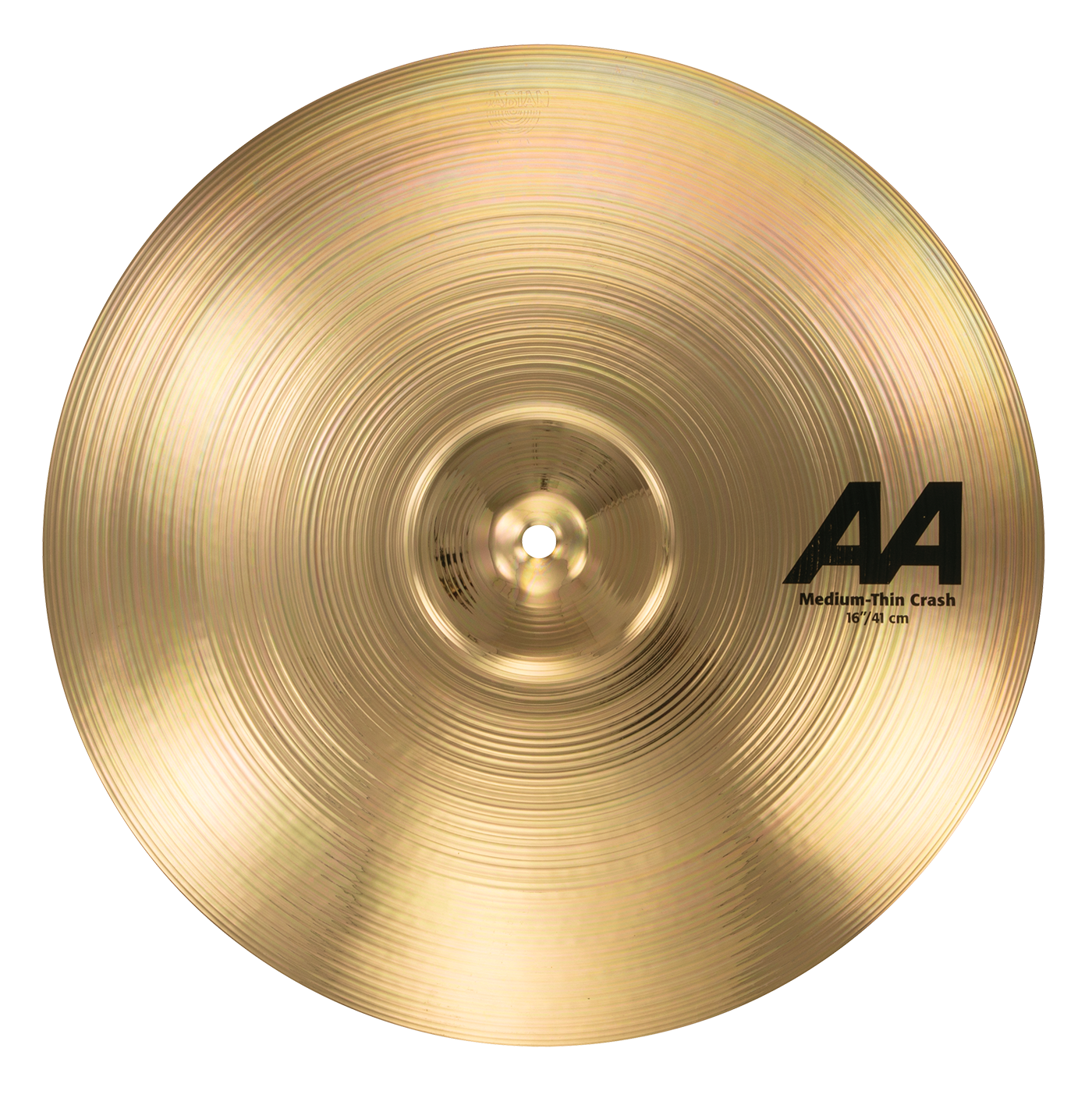 Sabian 16" Aa Medium Thin Crash Brilliant Finish