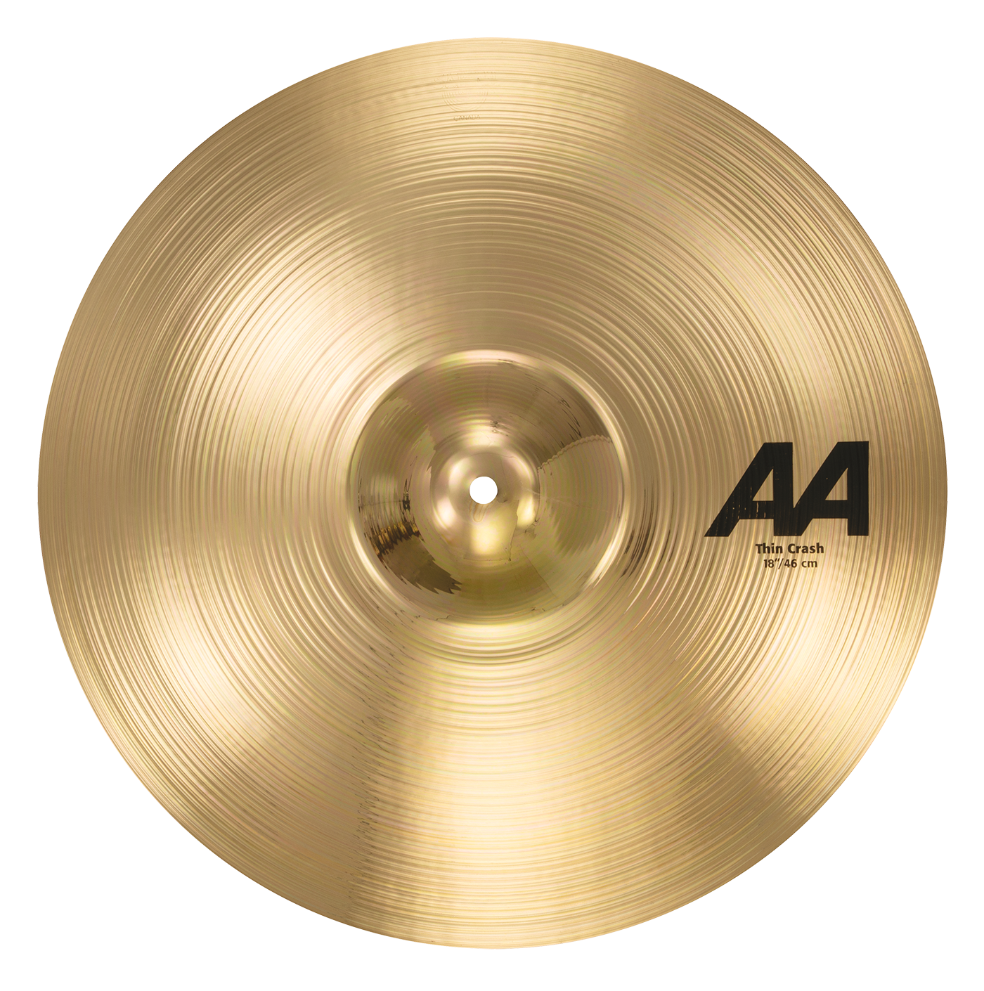 Sabian 18" Aa Thin Crash Brilliant Finish