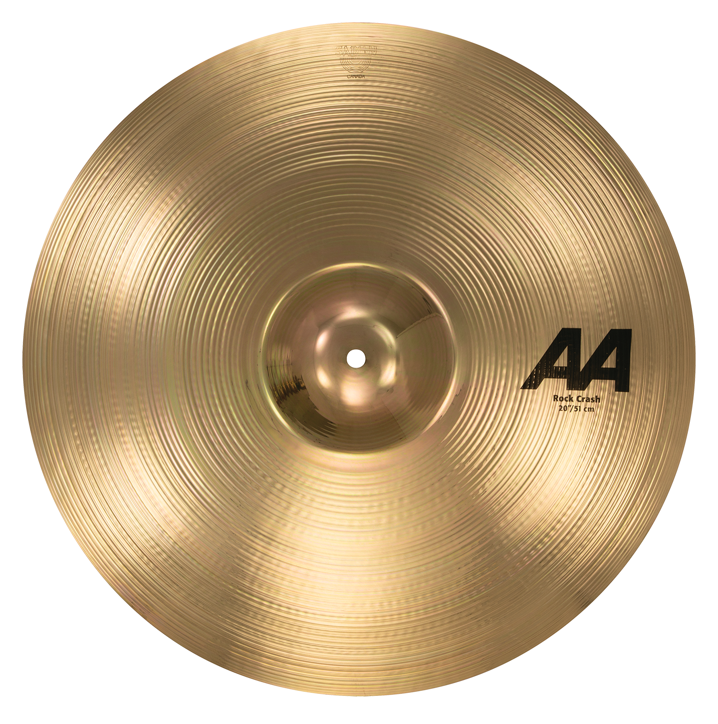 Sabian 20" Aa Rock Crash Brilliant Finish