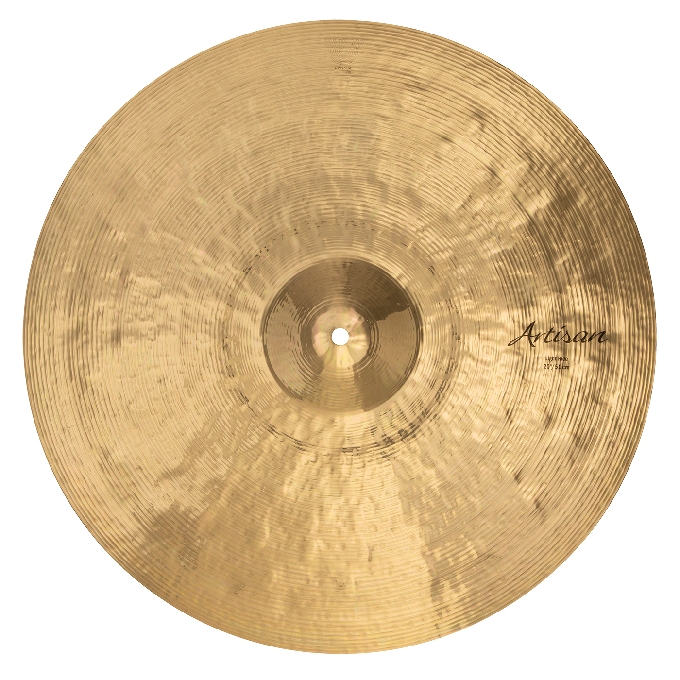 Sabian 20" Artisan Light Ride Brilliant Finish