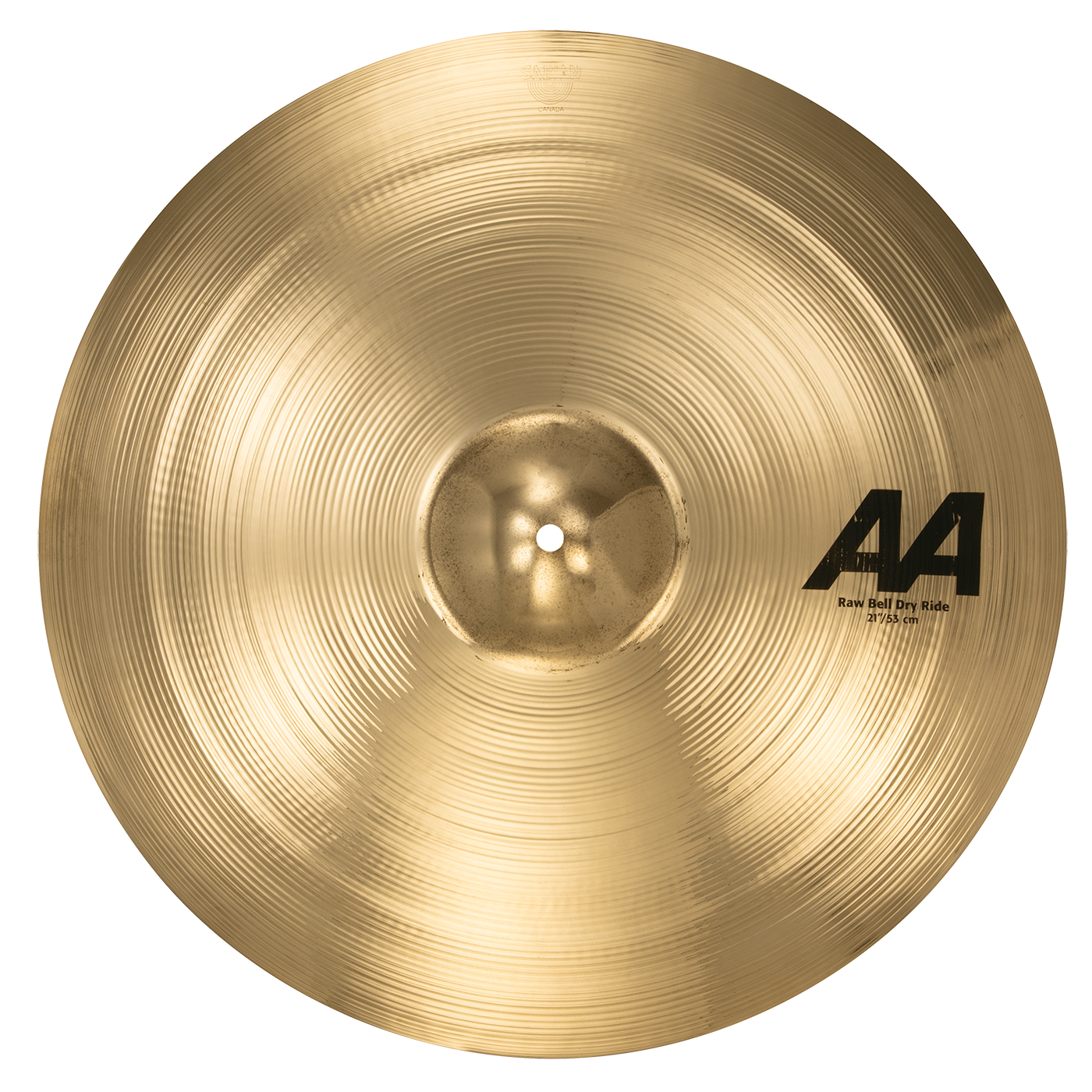 Sabian 21" Aa Raw Bell Dry Ride Brilliant Finish