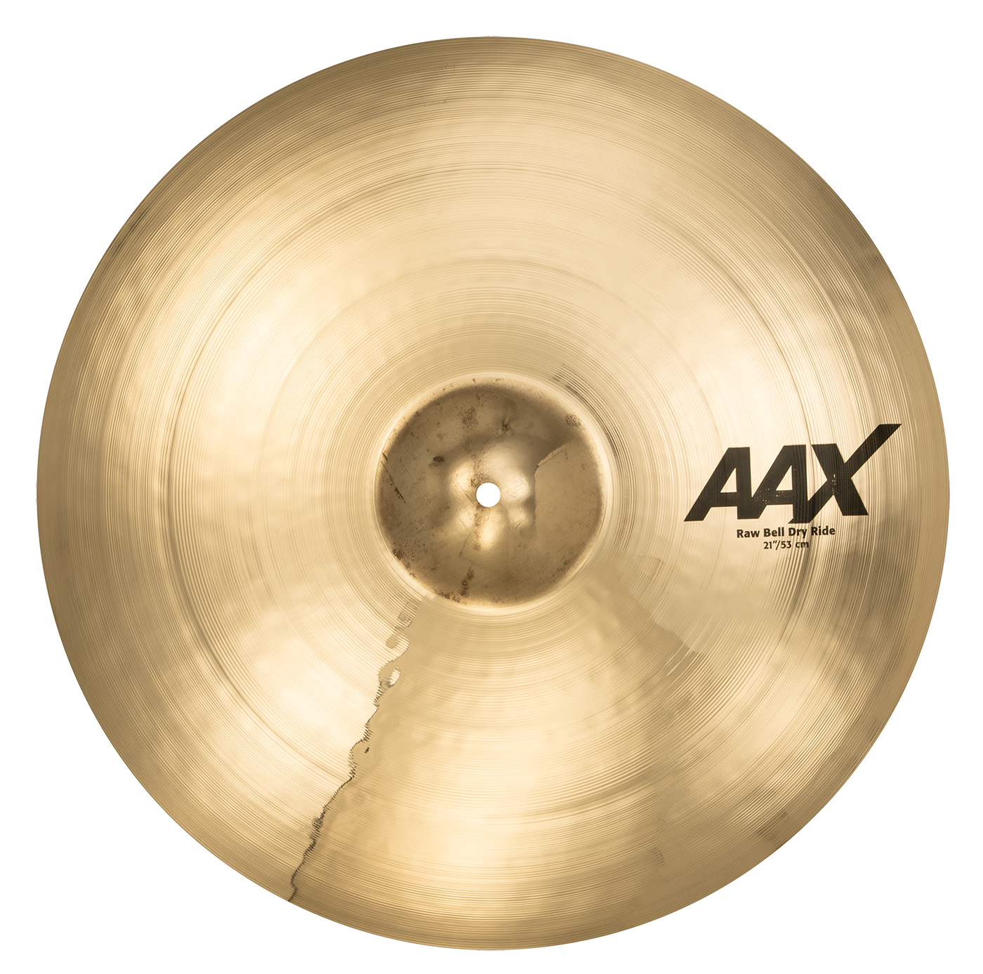 Sabian 21" Aax Raw Bell Dry Ride Brilliant Finish