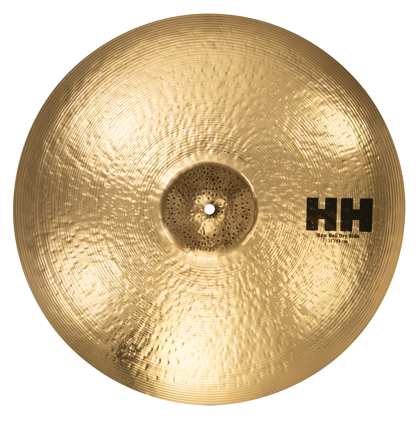 Sabian 21" Hh Raw Bell Dry Ride Brilliant Finish