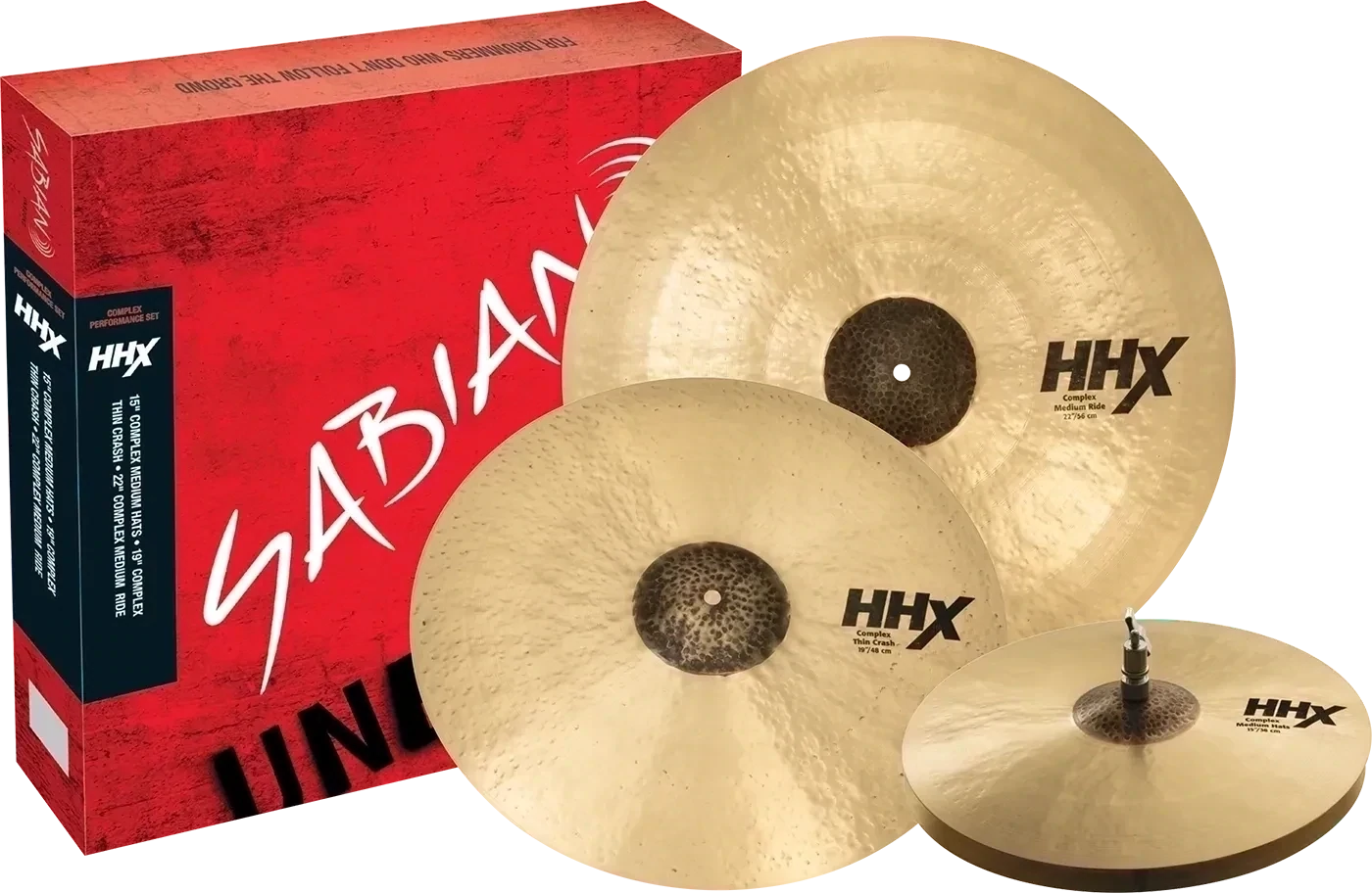 Sabian Hhx Complex Performance Set