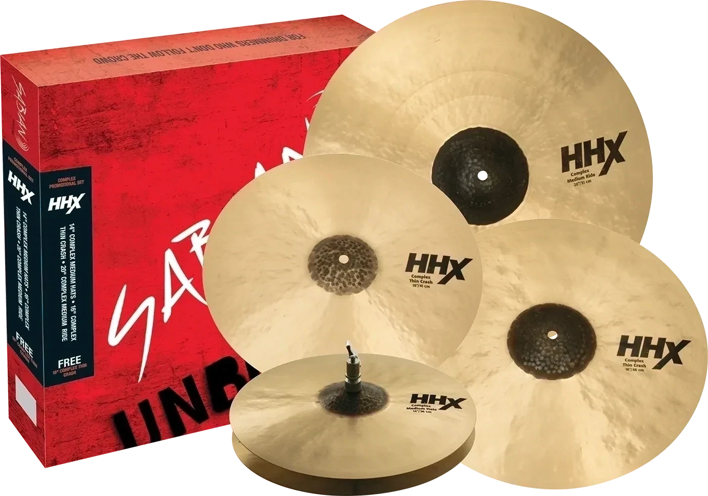 Sabian Hhx Complex Promotional Set