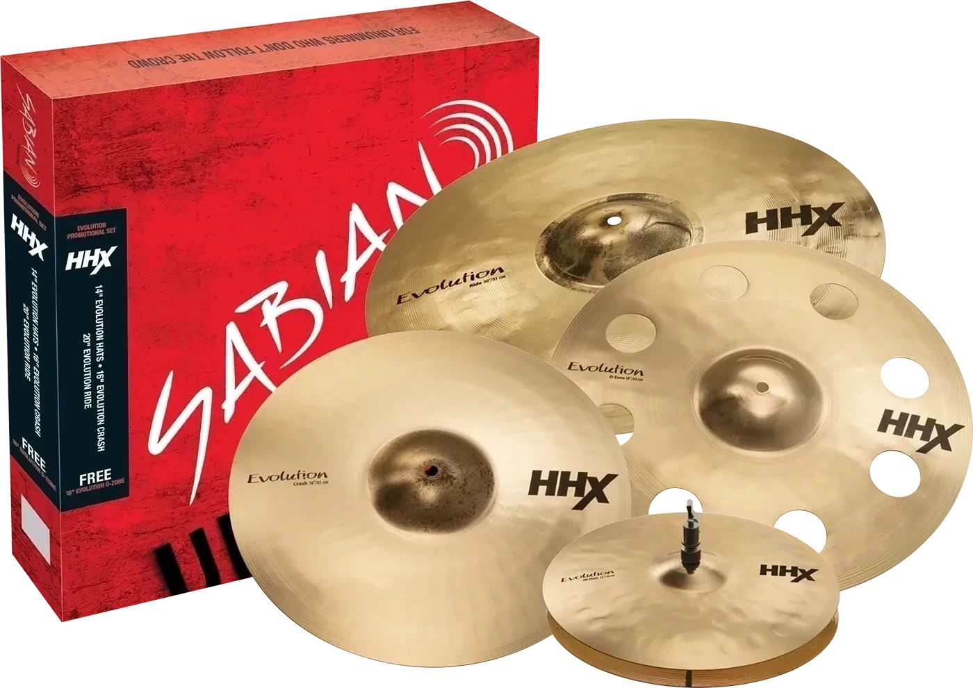 Sabian Hhx Evolution Promotional Set