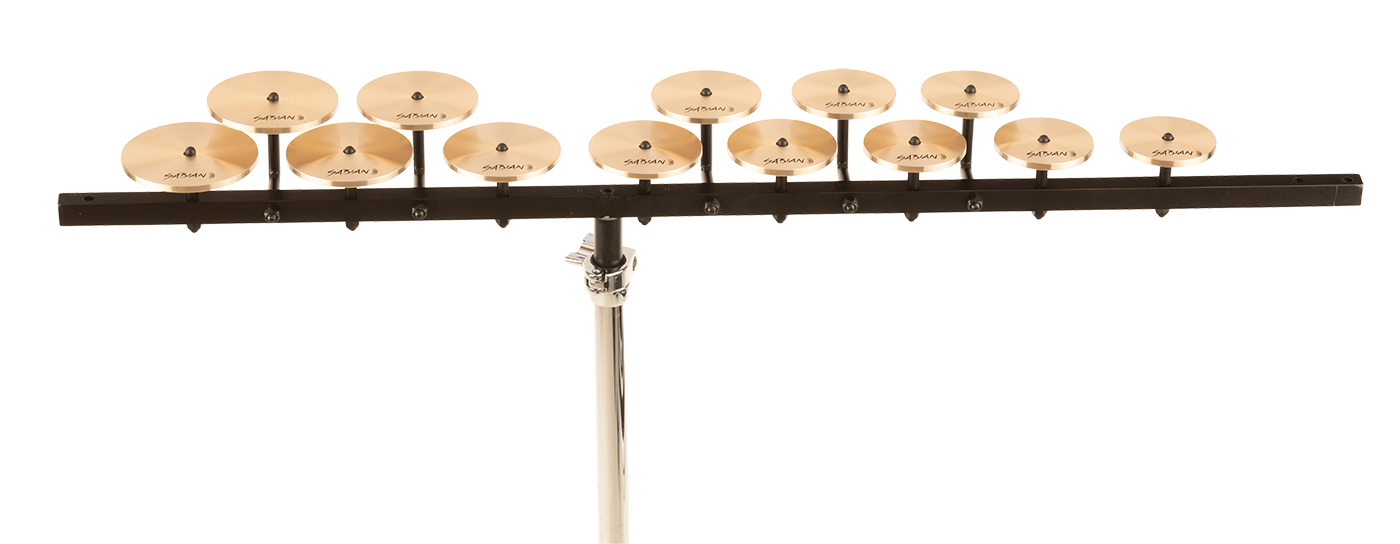 Sabian High Crotale Set (13) With Bar
