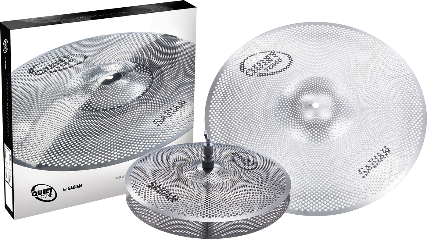 Sabian Quiet Tone Practice Cymbals Set