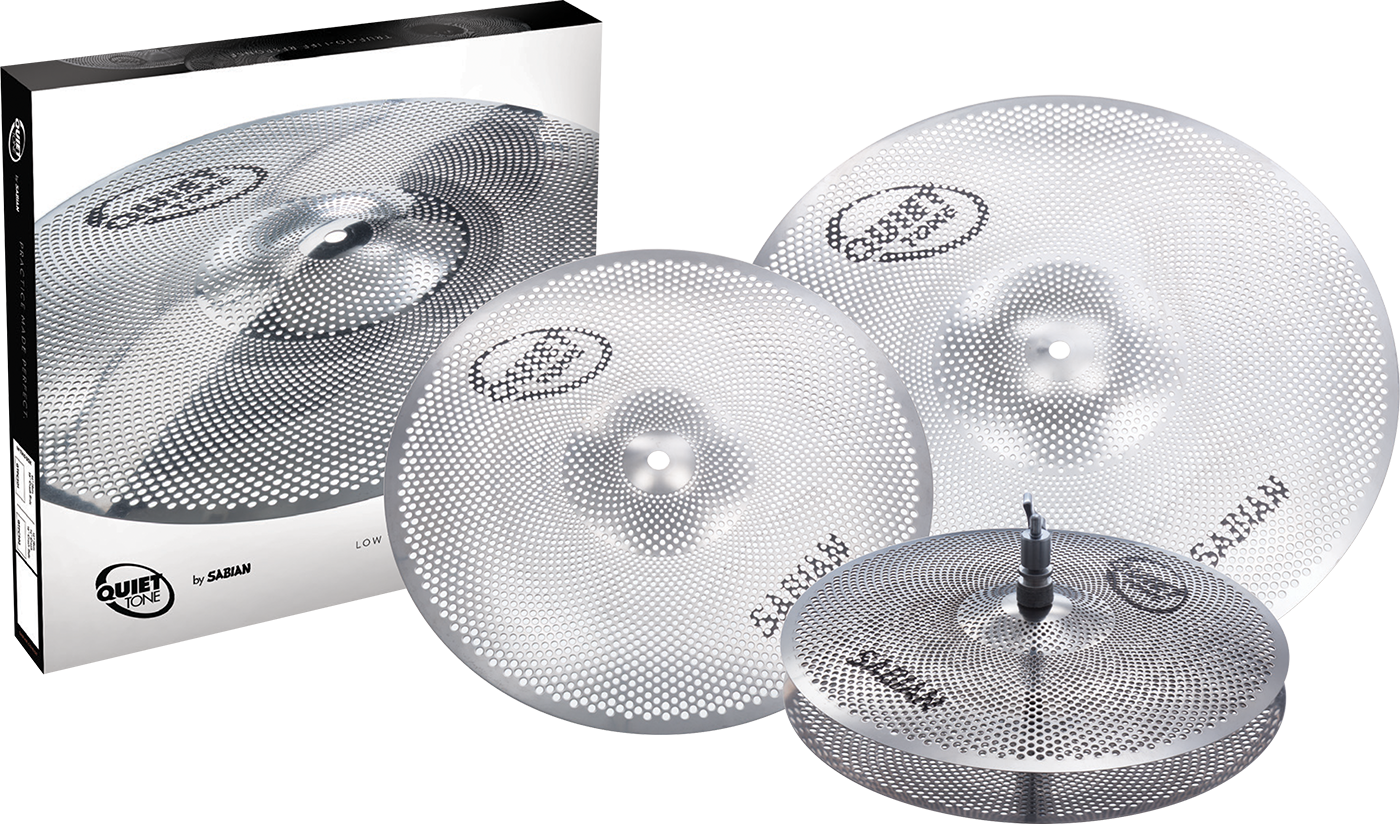 Sabian Quiet Tone Practice Cymbals Set