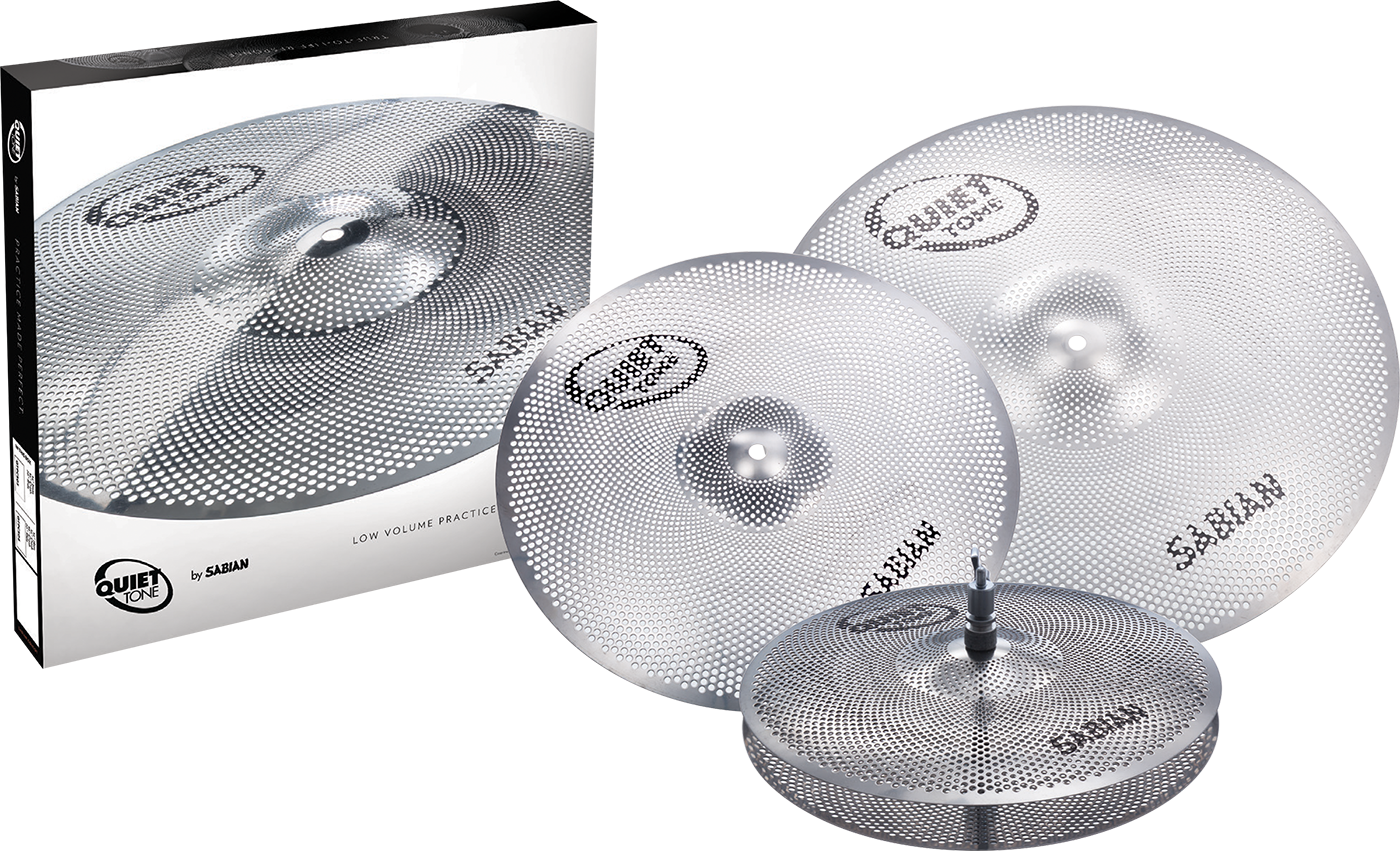 Sabian Quiet Tone Practice Cymbals Set