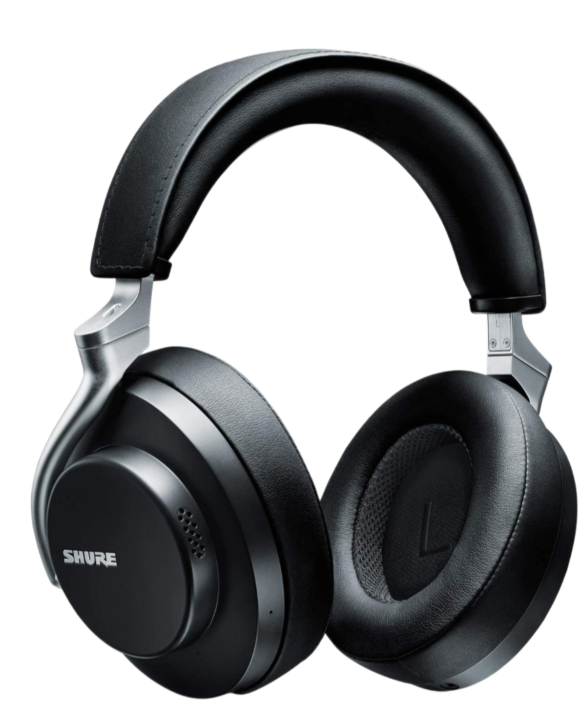 Shure 50 Wireless Noise Canceling Headphones. Black