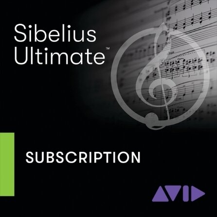 Sibelius: Ultimate 1-year Subscription Dld Code Only