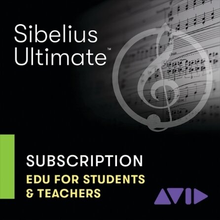 Sibelius: Ultimate 1-year Subscription Education Dld Code Only