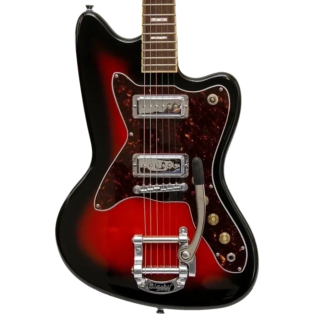 Silvertone 1478 'sixties' Reissue Solid Body Electric Guitar Rsb