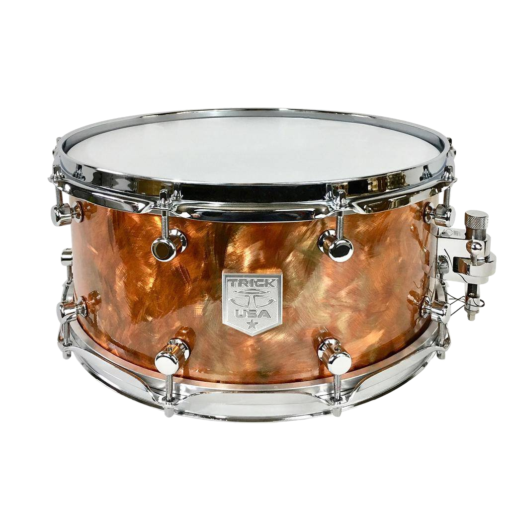 Trick Drums Scorched Copper 6.5×14 Snare Drum